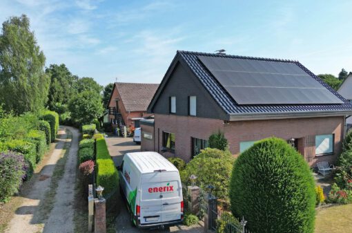 enerix Memmingen - Solaranlage auf dem Satteldach