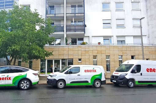 Enerix Gera Solaranlagen - Servicefahrzeuge-Flotte