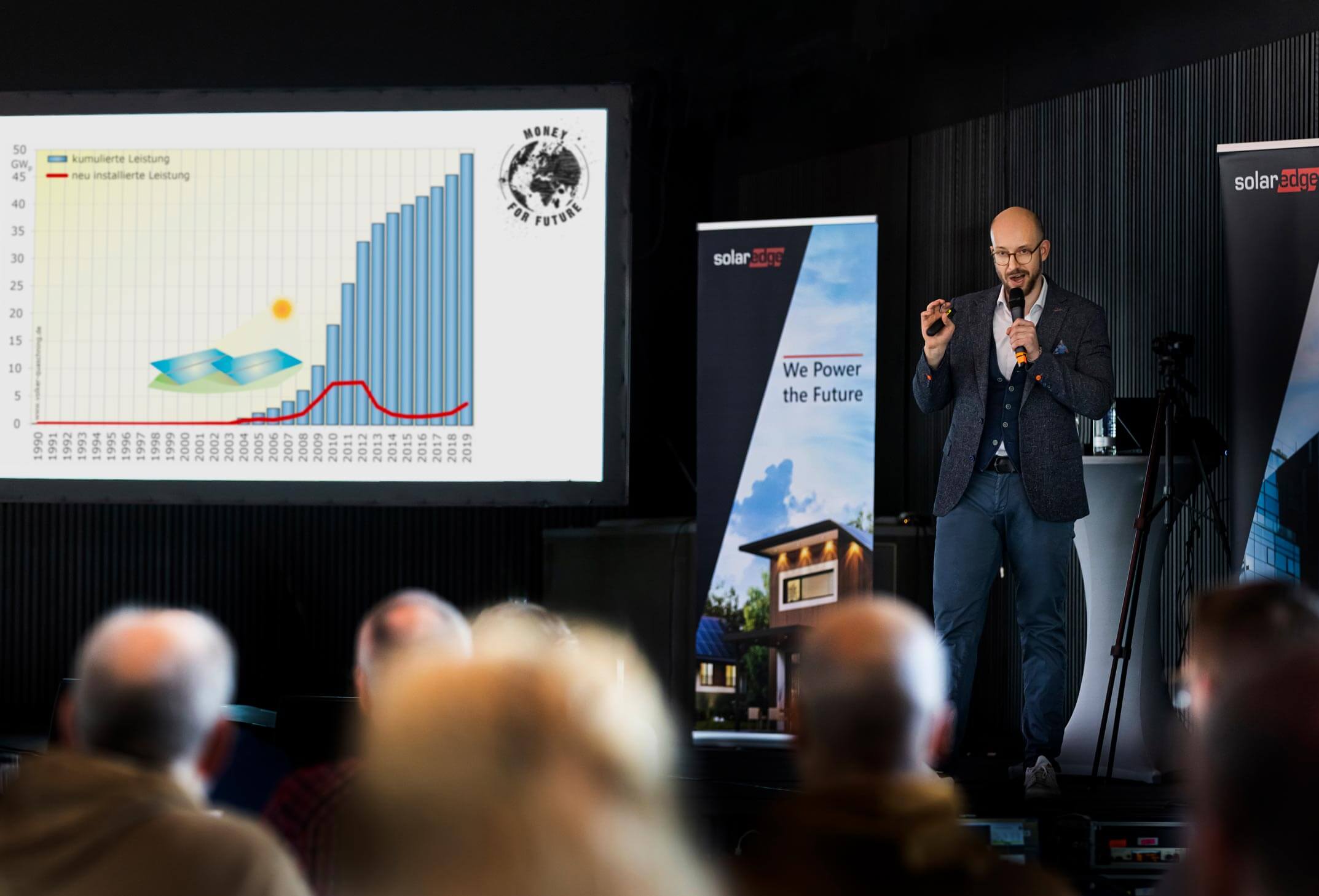 Felix Goldbach. Money For Future - Vortrag: Photovoltaik, Solar, Energiewende